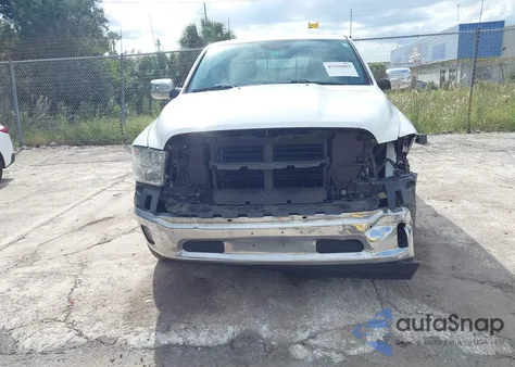 2017 Ram 1500 Lone Star Silver 4X2 5'7 Box z USA, uszkodzony, nr VIN 1C6RR6LT9HS703979